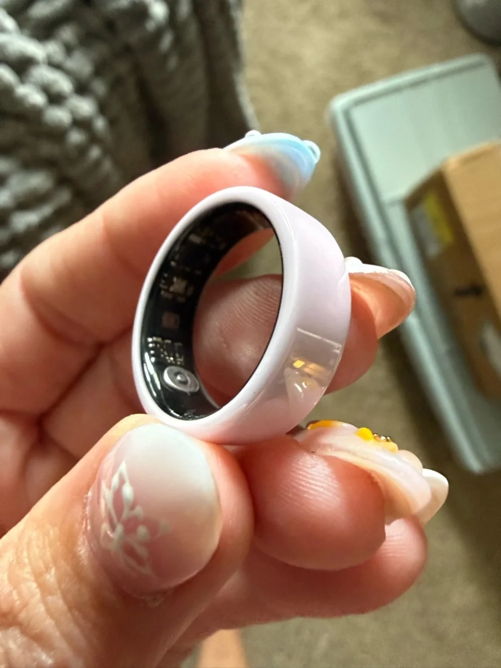 Halo Gen 3 Ceramic Pink Smart Ring